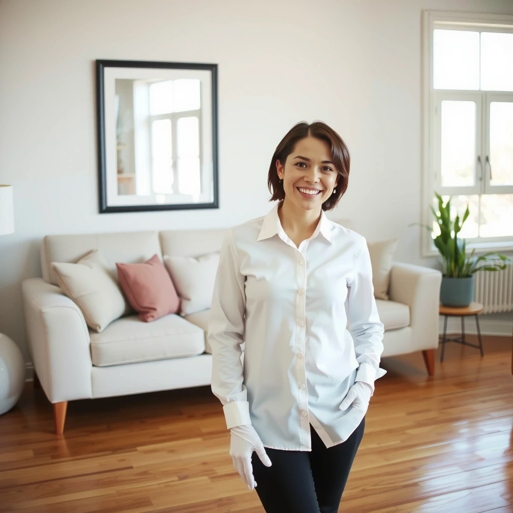 After cleaning service