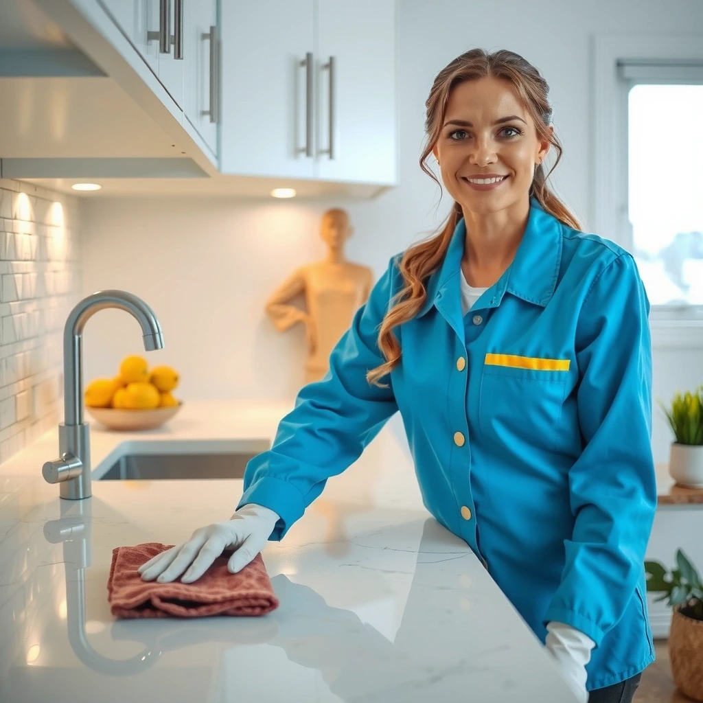 Sparkling clean surface detail