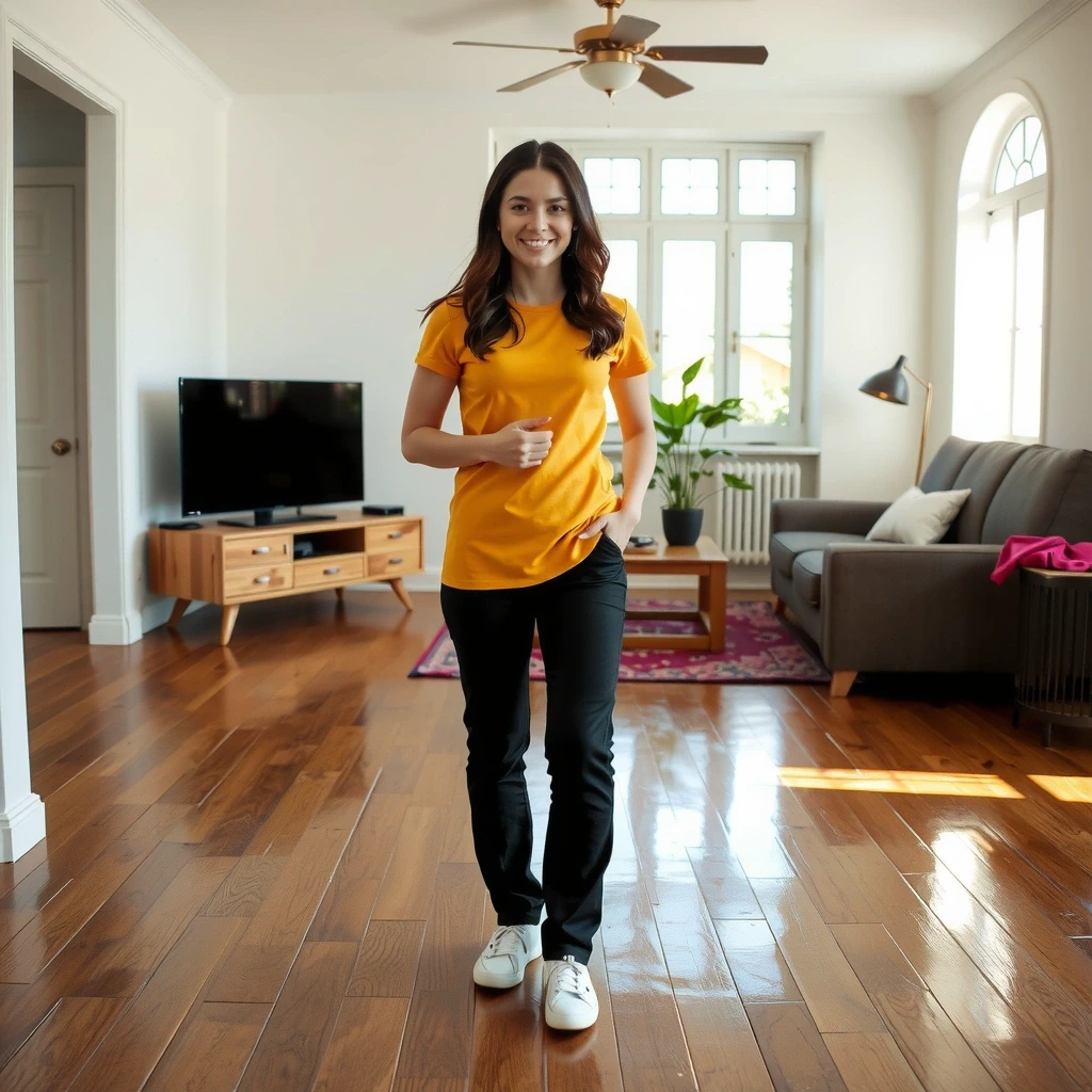 After: Polished Floor